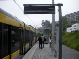 The arrivals platform