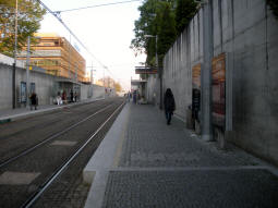 Looking along the southbound platform