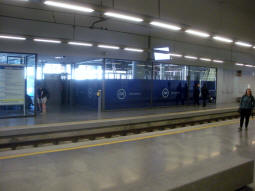 Looking across the bay track from the south-eastbound platform