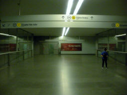 Looking across from the northbound side of the line D platforms to the other