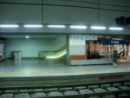 Looking across to the line D northbound platform from the southbound