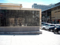 Behind one of the entrances -- I think each underground station has its own picture