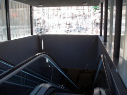 Inside one of the entrances