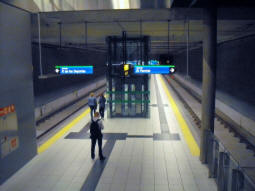 The island platform