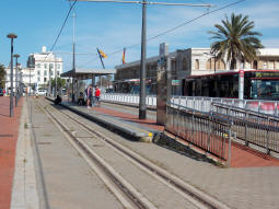 The island platform