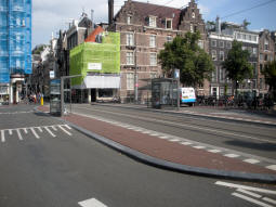 The stop from the southbound side