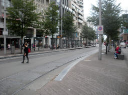 Platforms from by the southbound