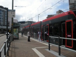 Eastbound platform