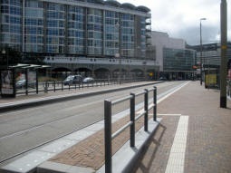 Platforms from by the westbound