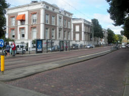 The platforms, with the southbound nearest