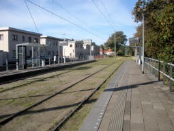 Platforms from the eastbound