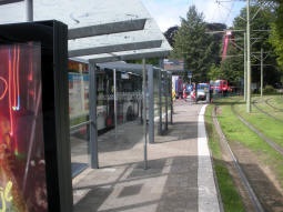 Southbound platform