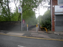 The Victoria Street entrance
