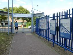 Approaching the exit